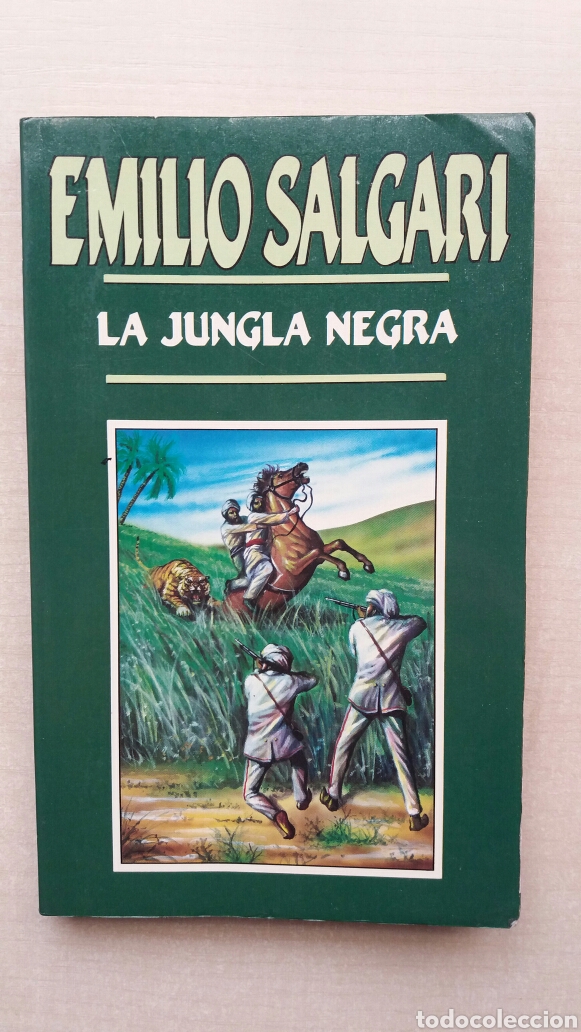 Libros de segunda mano: La jungla negra. Emilio Salgari. Orbis, Salgari 22, 1987. - Foto 1