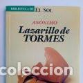 Libros de segunda mano: LAZARILLO DE TORMES (AN&Oacute;NIMO) - Foto 1
