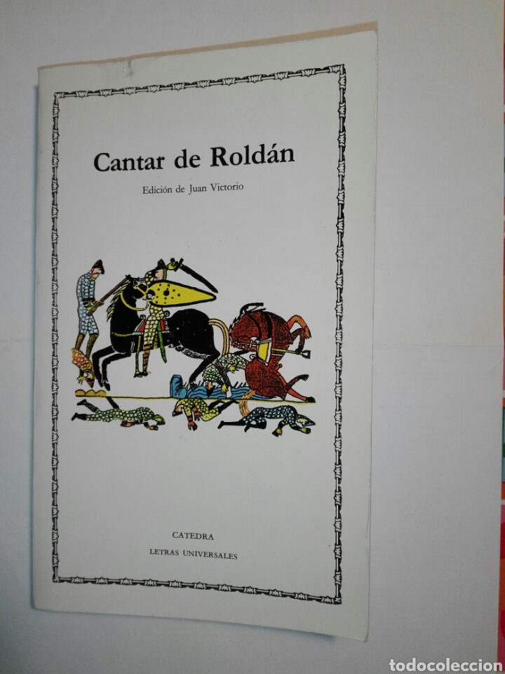 Libros de segunda mano: Cantar de Rold&aacute;n. - Foto 1