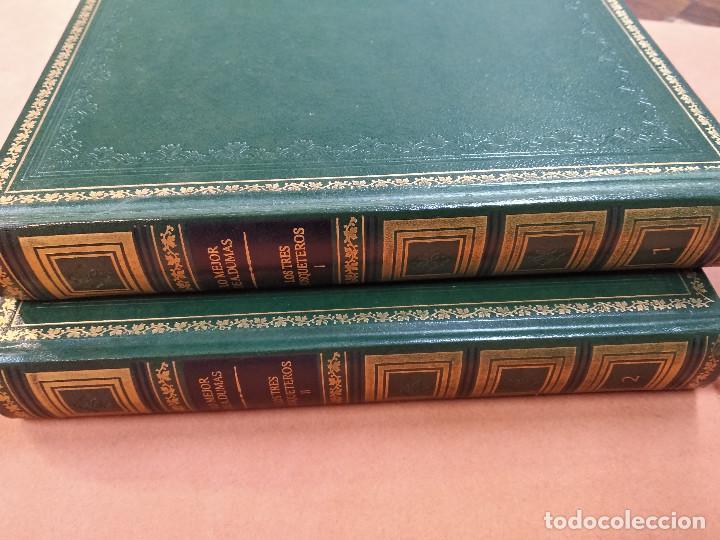 Libros de segunda mano: los tres mosqueteros - alejandro dumas - 2 tomos - ediciones nauta - CLB - Foto 2