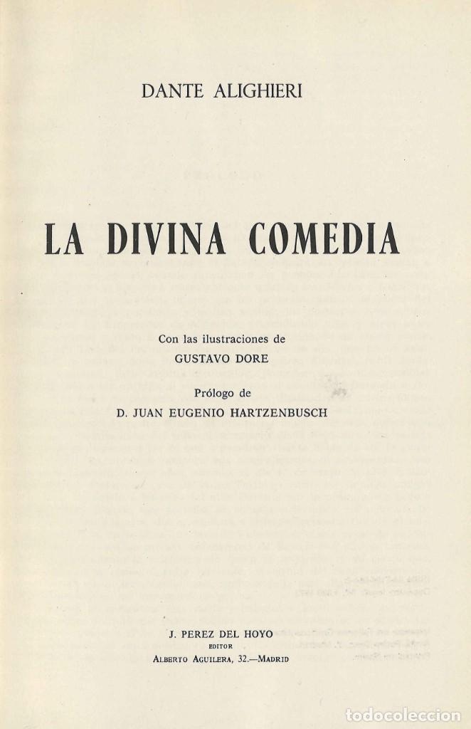 Libros de segunda mano: La Divina Comedia. Dante Alighieri. 1973 - Foto 1