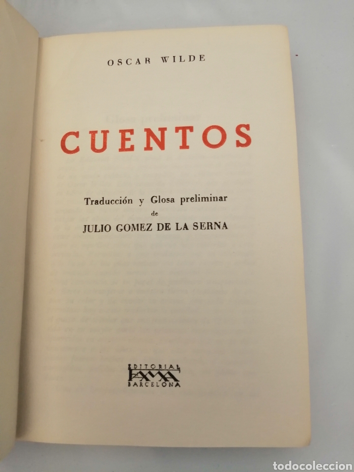 Libros de segunda mano: OSCAR WILDE: CUENTOS - Foto 3