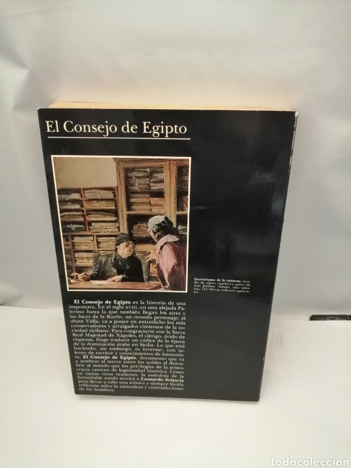 Libros de segunda mano: EL CONSEJO DE EGIPTO (PRIMERA EDICI&Oacute;N, ANDANZAS) - Foto 2