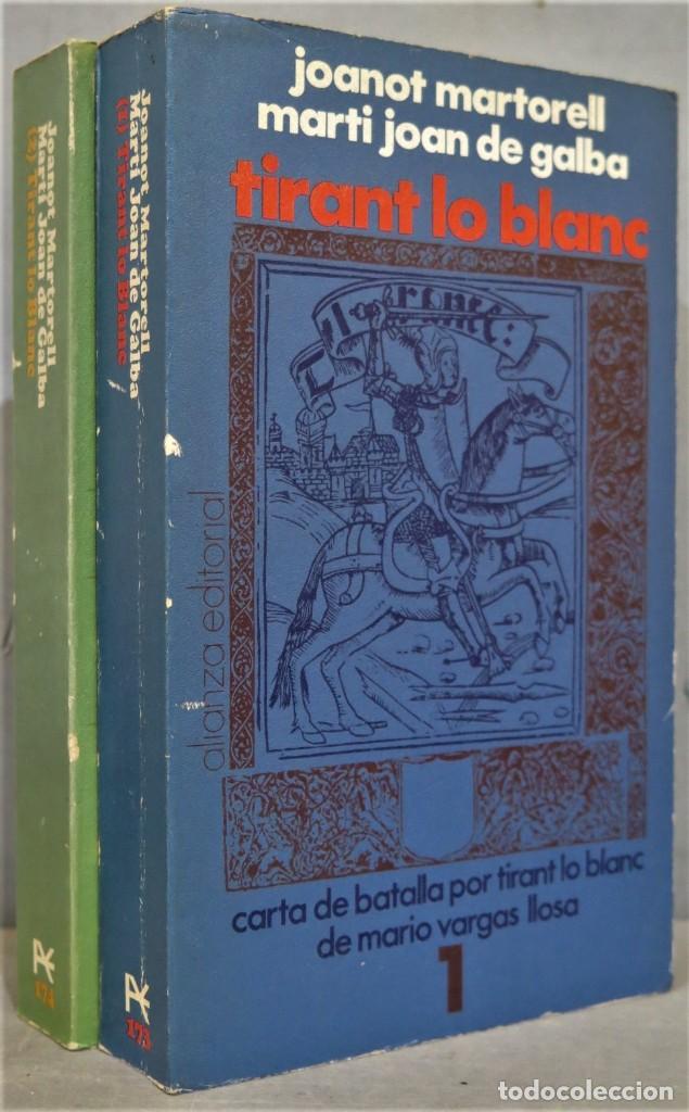 Libros de segunda mano: TIRANT LO BLANC. MARTORELL. DE GALBA. 2 TOMOS - Foto 1