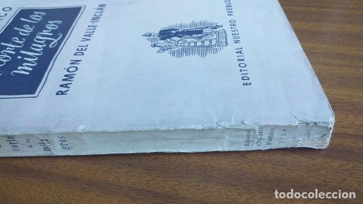 Libros de segunda mano: La corte de los milagros --- Valle-Incl&aacute;n &bull; 1938 - Foto 4