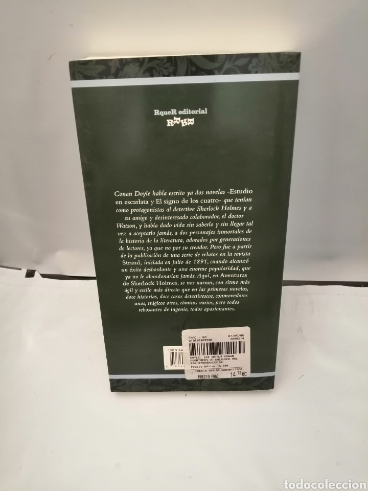 Libros de segunda mano: MEMORIAS DE SHERLOCK HOLMES (PRIMERA EDICI&Oacute;N) - Foto 2