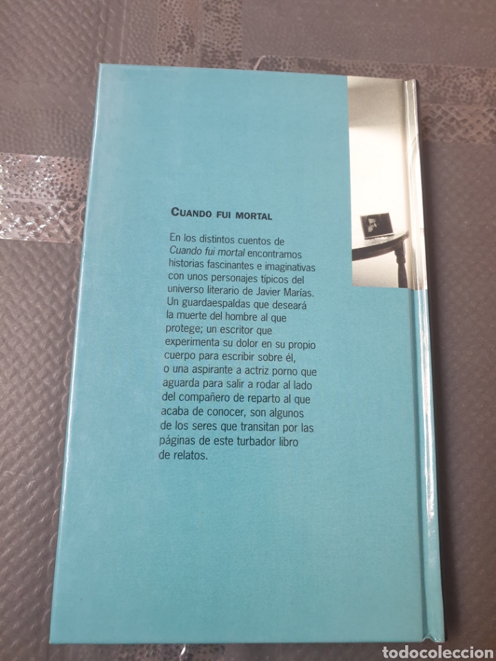 Libros de segunda mano: Cuando fui mortal - Javier marias - Foto 4