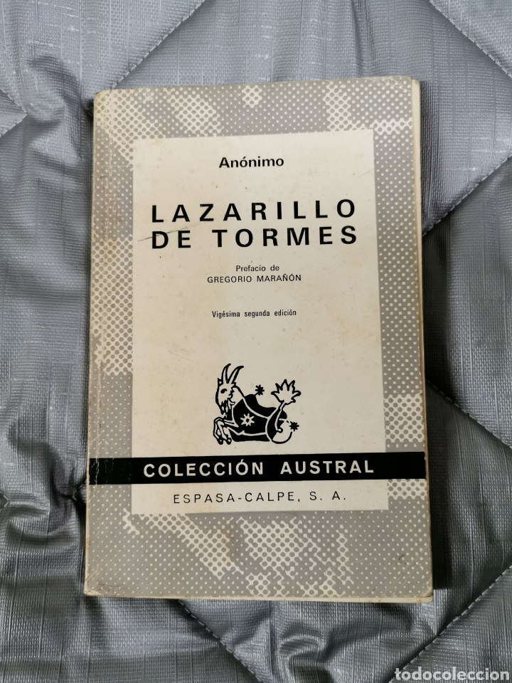 Libros de segunda mano: LAZARILLO DE TORMES - AN&Oacute;NIMO - ED. ESPASA CALPE 1976 - Foto 1