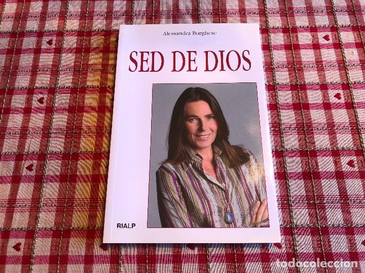Libros de segunda mano: SED DE DIOS. ALESSANDRA BORGHESE - RIALP, (2007) - Foto 1
