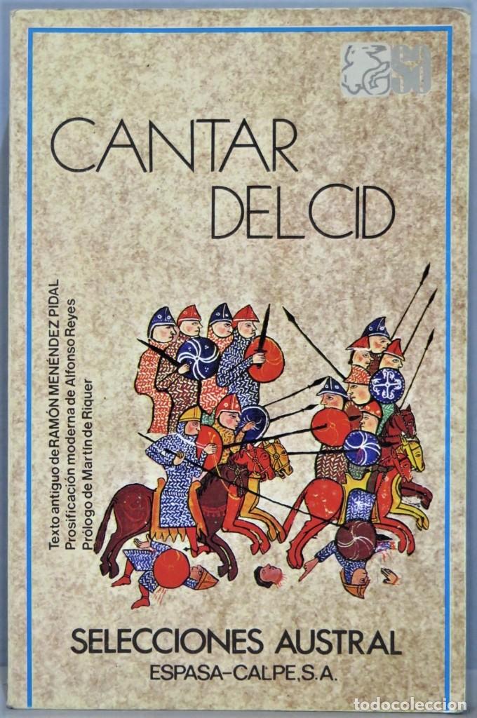 Libros de segunda mano: 1978.- CANTAR CID. AUSTRAL - Foto 1