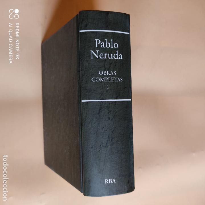 Libros de segunda mano: OBRAS COMPLETAS I. PABLO NERUDA. INSTITUTO CERVANTES. 2005. PAGS. 1279. - Foto 6