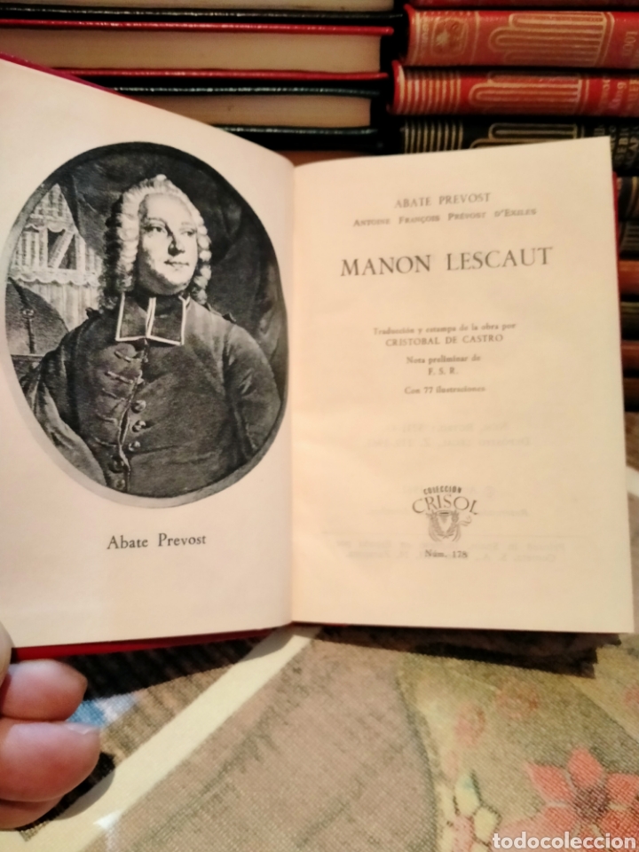 Libros de segunda mano: ABATE PREVOST. MANON LESCAUT A.GUILAR .COLECCI&Oacute;N CRISOL - Foto 2