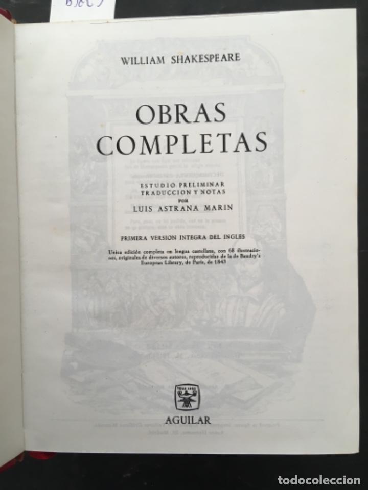 Libros de segunda mano: OBRAS COMPLETAS, WILLIAM SHAKESPEARE, AGUILAR, 1967 - Foto 1