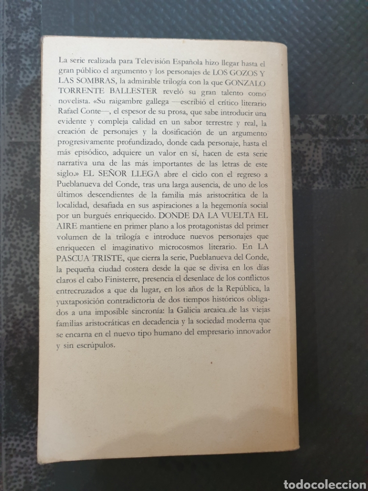 Libros de segunda mano: Los gozos y las sombras - Gonzalo torrente ballester - Foto 4