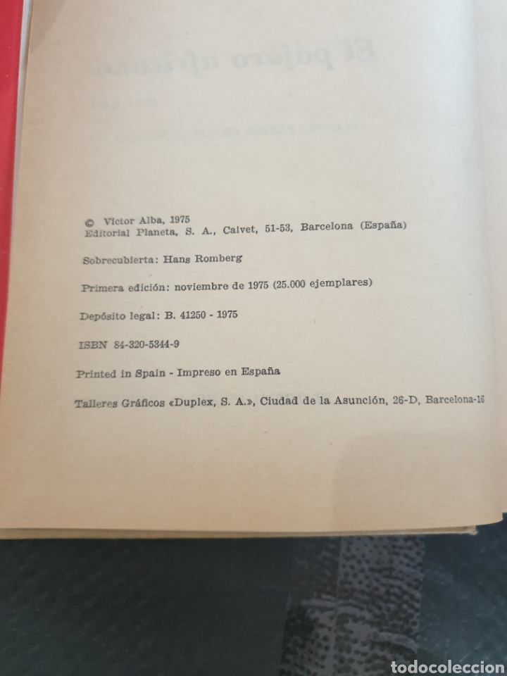Libros de segunda mano: El p&aacute;jaro africano - V&iacute;ctor alba - Foto 5