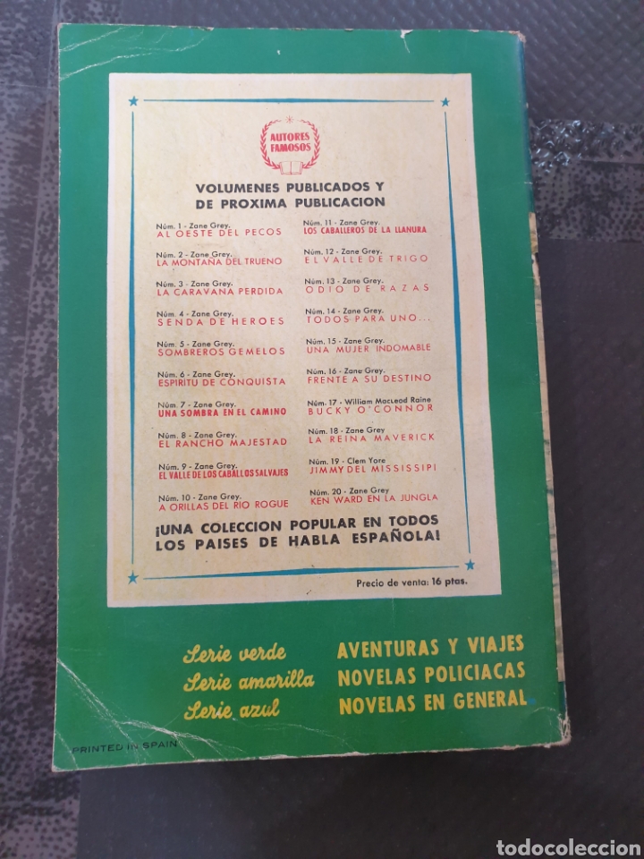 Libros de segunda mano: El esp&iacute;ritu de conquista - zane grey - Foto 4