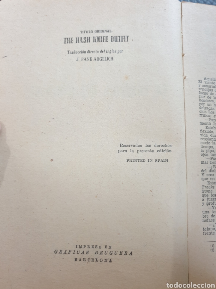 Libros de segunda mano: La cuadrilla del trinchante - zane grey - Foto 6