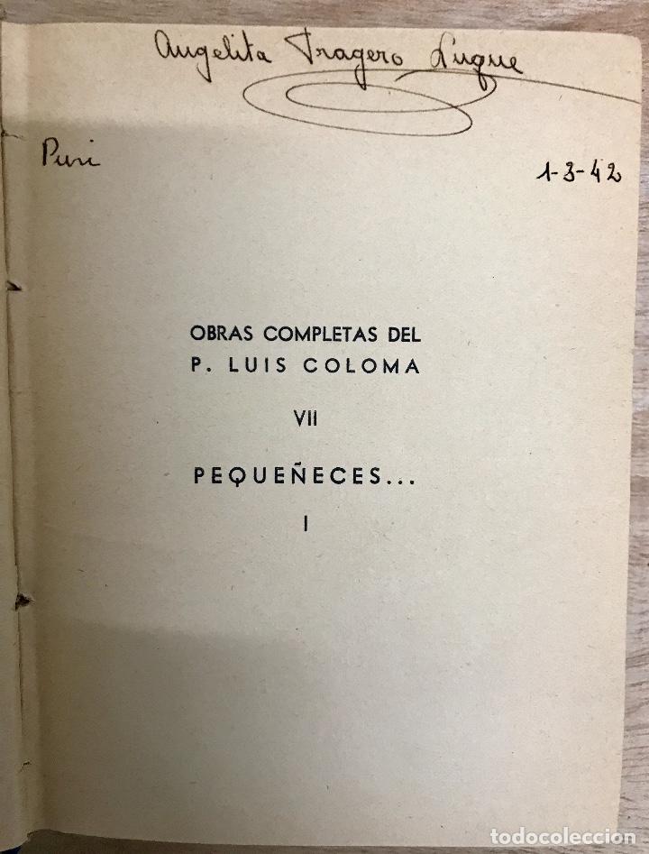 Libros de segunda mano: PEQUE&Ntilde;ECES. - Foto 2