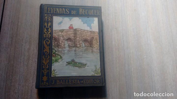 Libros de segunda mano: LEYENDAS DE BECQUER - - Foto 1