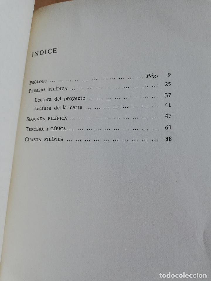 Libros de segunda mano: LAS FILIPICAS (DEMOSTENES) - Foto 3