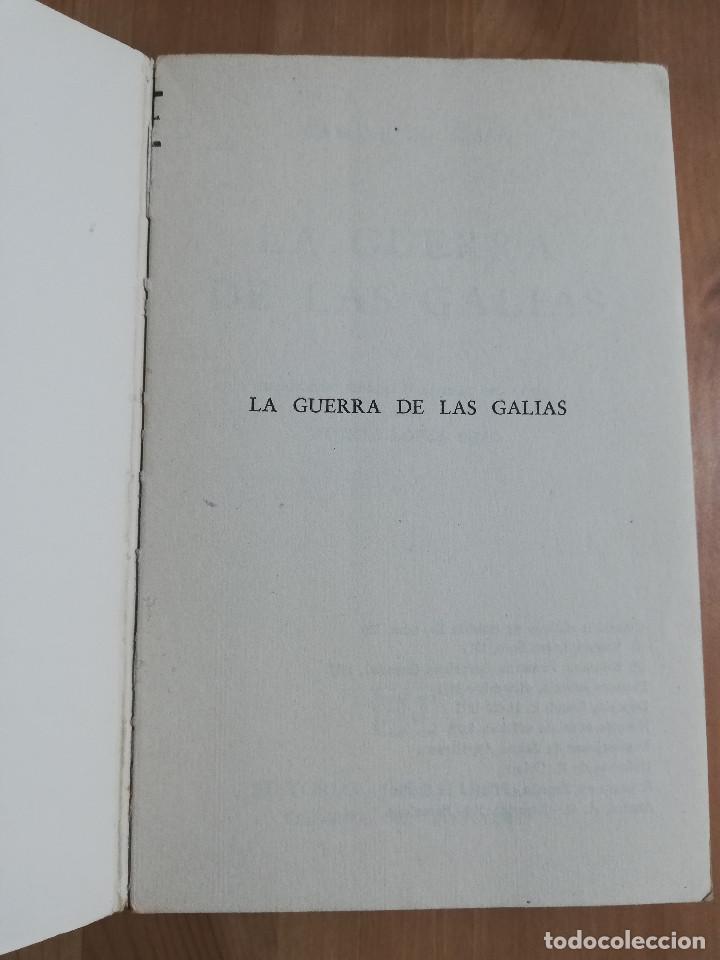Libros de segunda mano: LA GUERRA DE LAS GALIAS (JULIO C&Eacute;SAR) - Foto 2