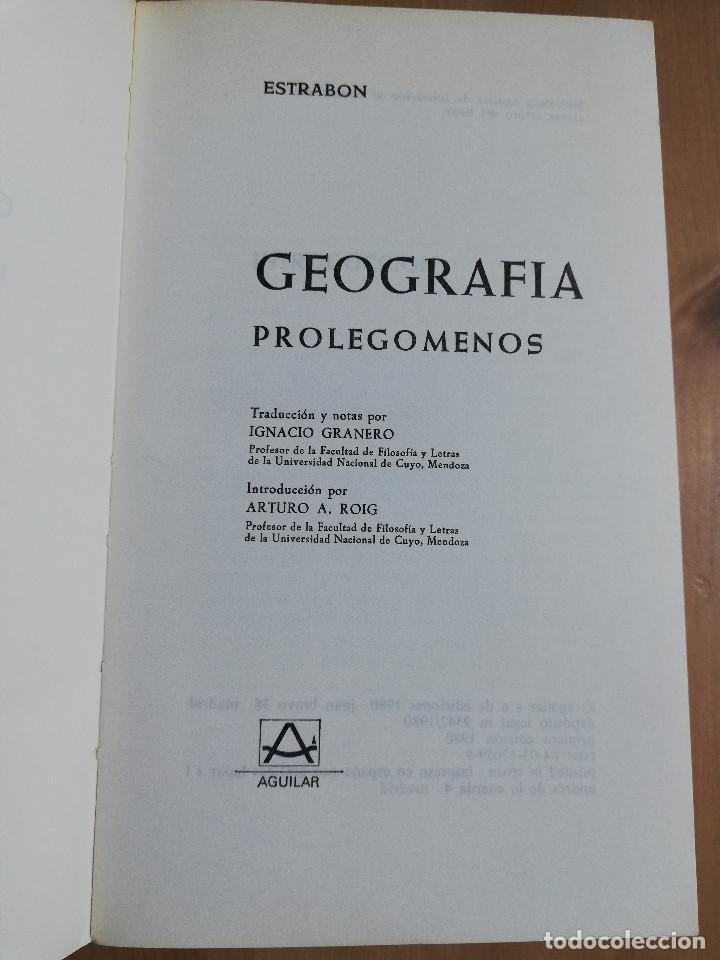 Libros de segunda mano: GEOGRAF&Iacute;A. PROLEG&Oacute;MENOS (ESTRAB&Oacute;N) - Foto 2