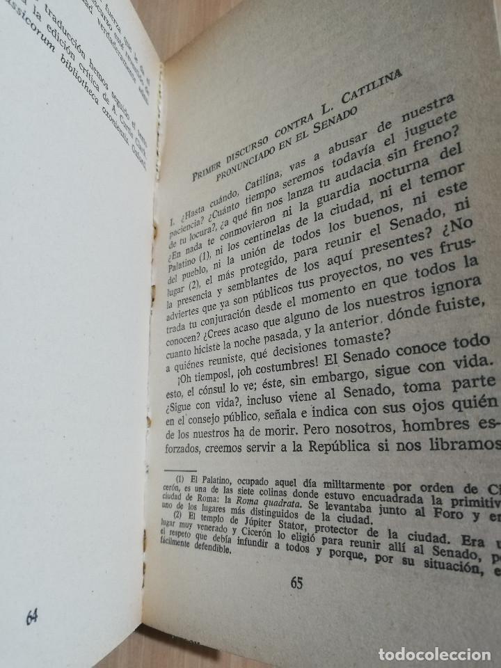 Libros de segunda mano: DISCURSOS (CICER&Oacute;N) - Foto 5