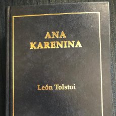 Libros de segunda mano: 'ANA KARENINA', DE TOLSTOI. COLECCIÓN LITERATURA Nº 1 DE ORBIS-FABRI. 1990. TAPAS DURAS. BUEN ESTADO. Lote 254897915