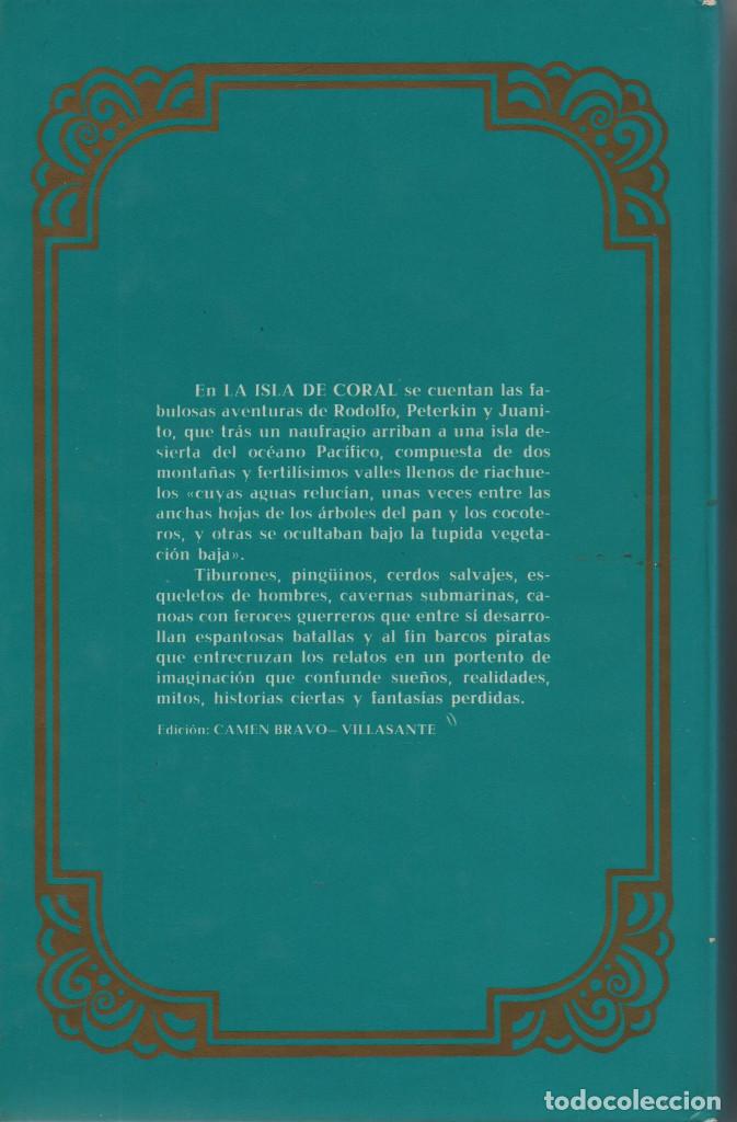 Libros de segunda mano: La isla de coral. Robert M. Ballantyne. Legasa. 1981. - Foto 2