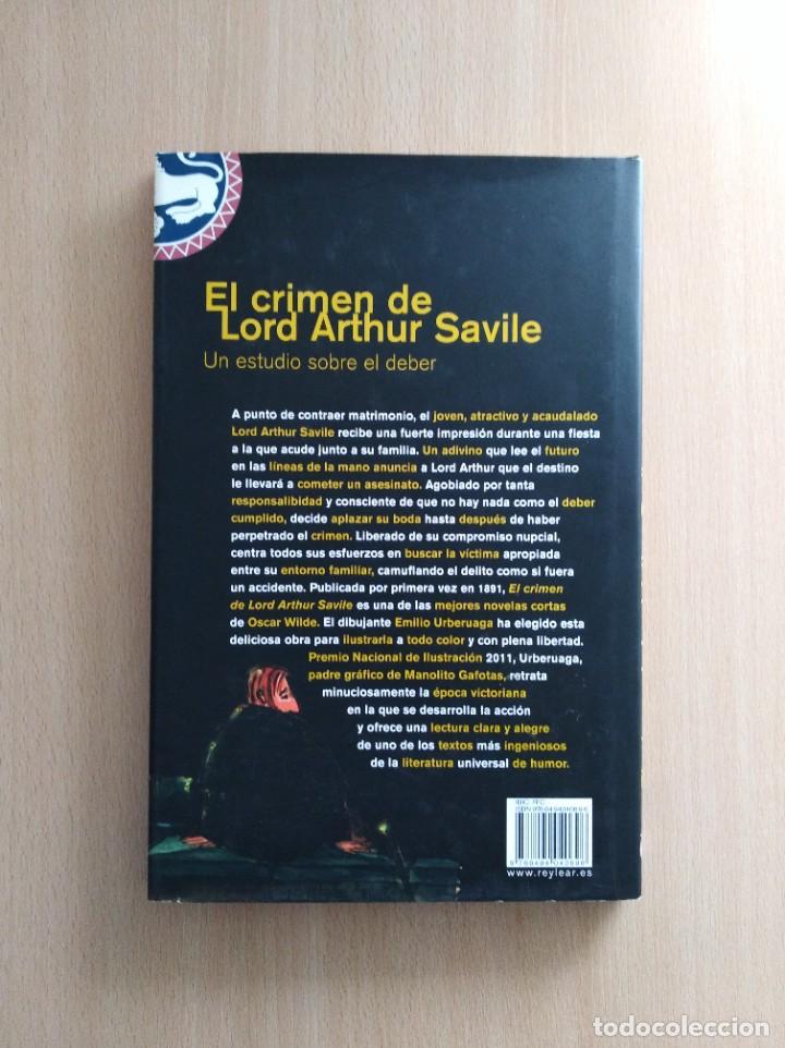 Libros de segunda mano: EL CRIMEN DE LORD ARTHUR SAVILE. Oscar Wilde. Editorial Rey Lear - Foto 2