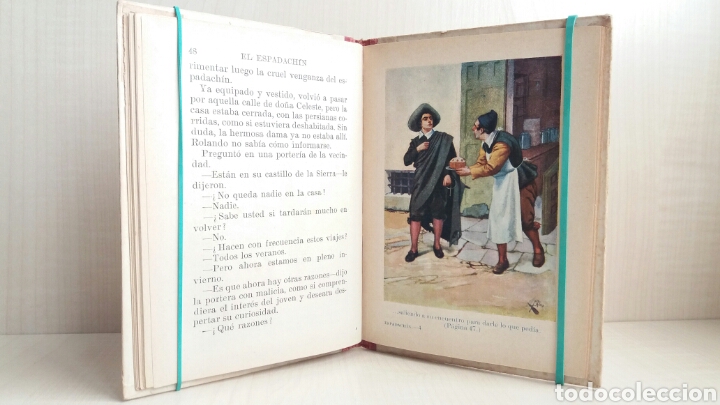Libros de segunda mano: El espadach&iacute;n. Biblioteca Selecta Ramon Sopena 5, 1941. - Foto 7