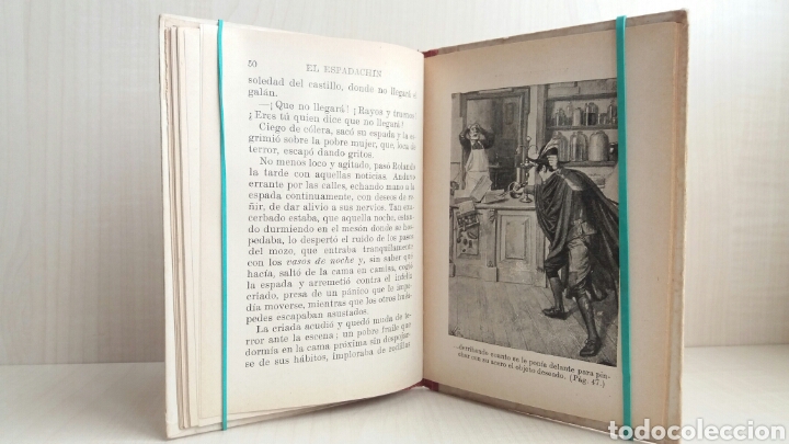 Libros de segunda mano: El espadach&iacute;n. Biblioteca Selecta Ramon Sopena 5, 1941. - Foto 8