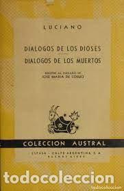 Libros de segunda mano: di&aacute;logos de los dioses di&aacute;logos de los muertos Luciano - Foto 1