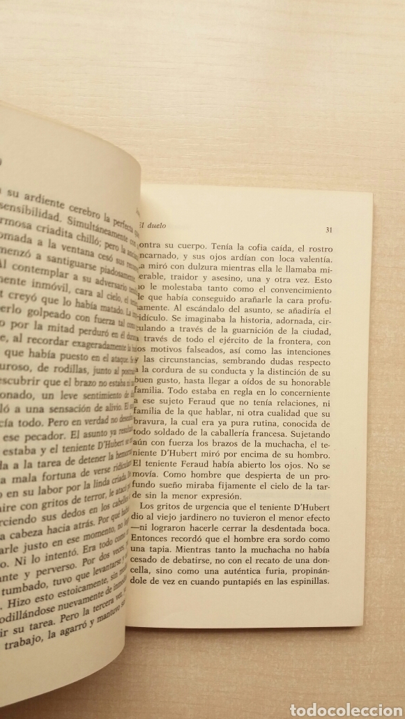 Libros de segunda mano: El duelo. Joseph Conrad. Colecci&oacute;n Nostromo 41, 1977. - Foto 6