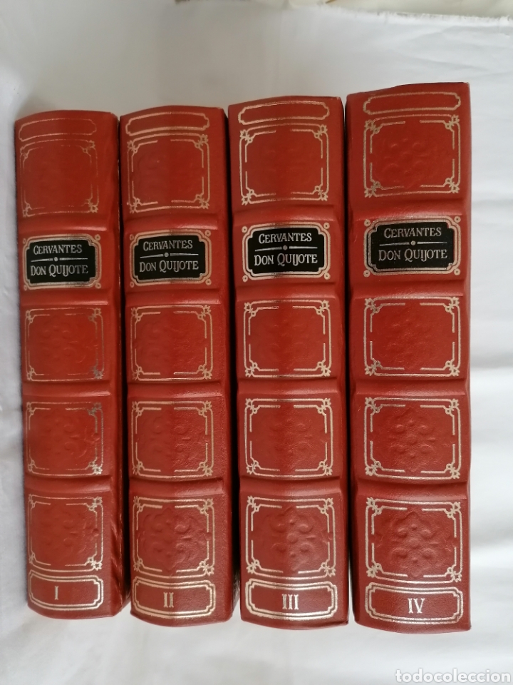 Libros de segunda mano: 4 Tomos Don Quijote Gustavo Dore. - Foto 1