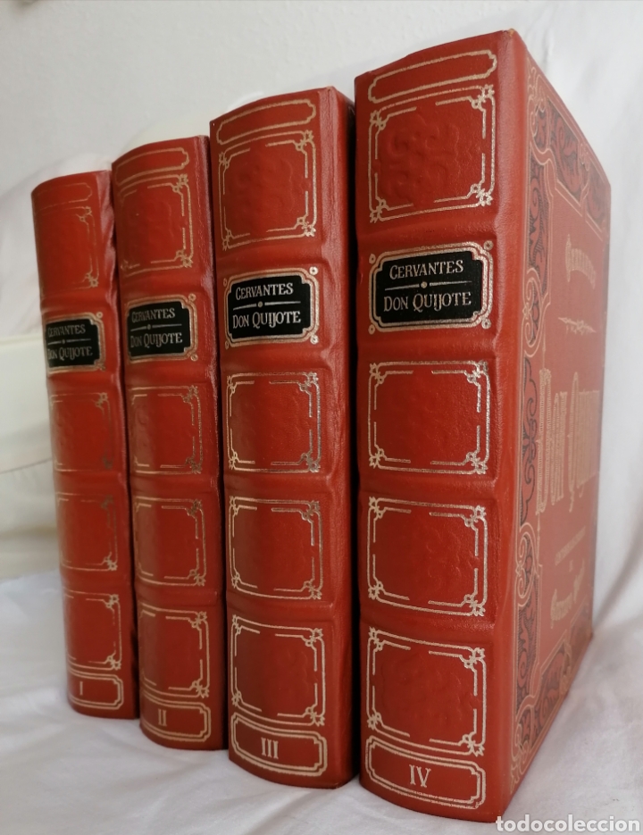 Libros de segunda mano: 4 Tomos Don Quijote Gustavo Dore. - Foto 2