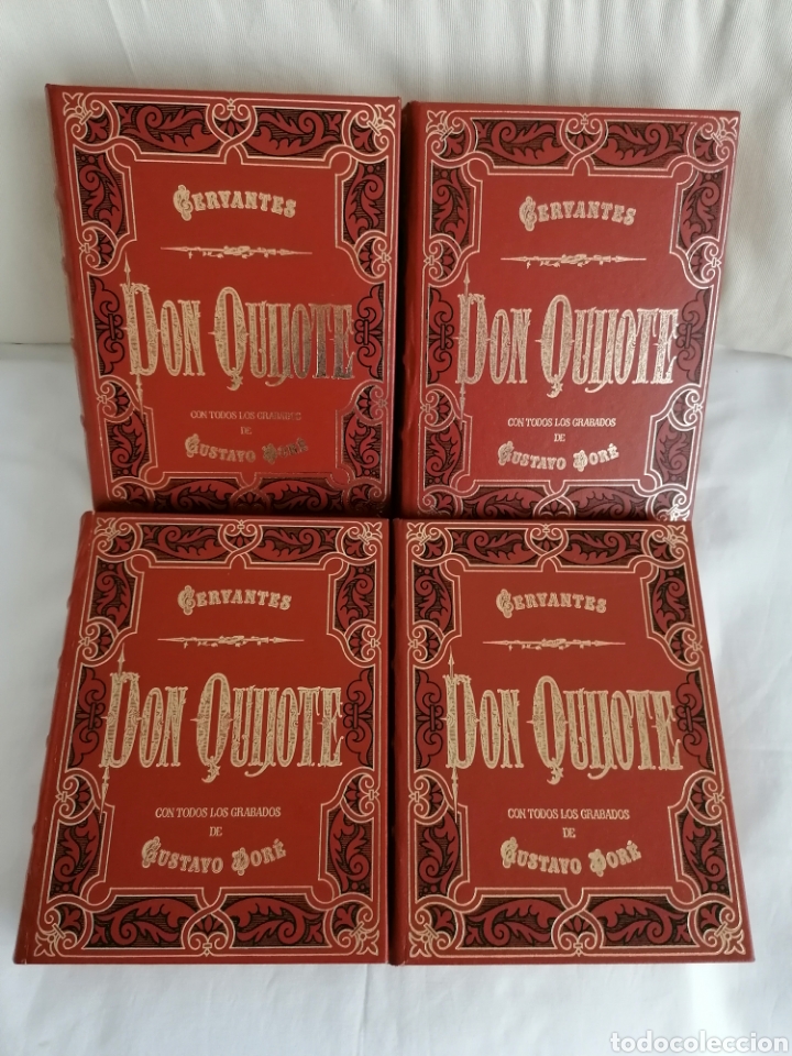 Libros de segunda mano: 4 Tomos Don Quijote Gustavo Dore. - Foto 4