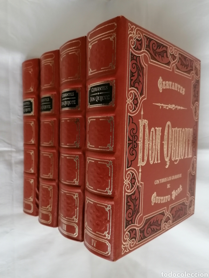 Libros de segunda mano: 4 Tomos Don Quijote Gustavo Dore. - Foto 10