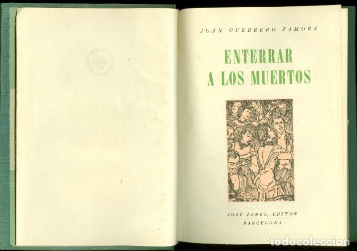 Libros de segunda mano: ENTERRAR A LOS MUERTOS - Foto 1