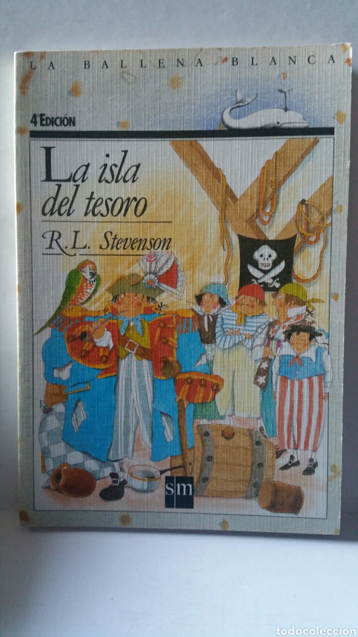 Libros de segunda mano: La isla del tesoro. R. L. Stevenson, ediciones SM 1986. - Foto 1