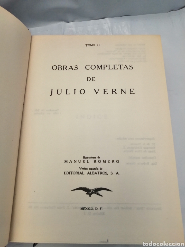Libros de segunda mano: OBRAS COMPLETAS DE JULIO VERNE. TOMO II - Foto 8