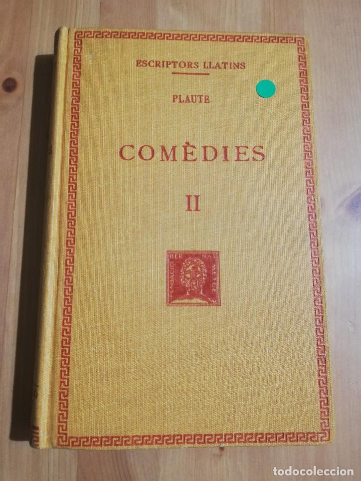 Libros de segunda mano: COM&Egrave;DIES. VOLUM II (PLAUTE) - Foto 1
