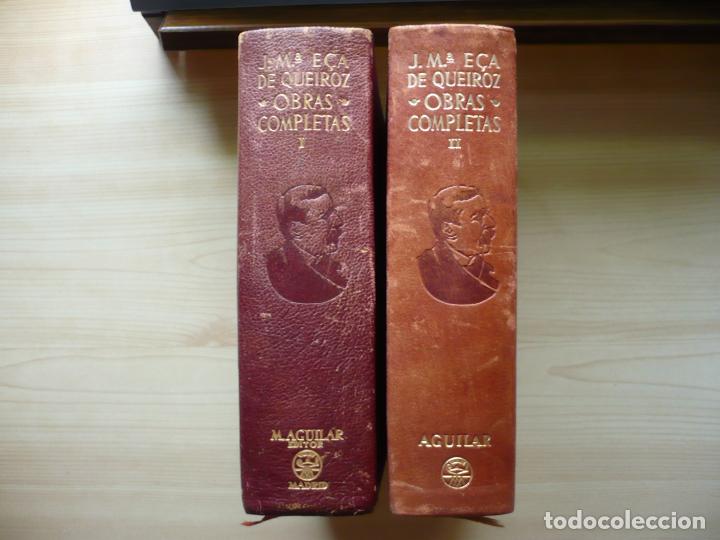 Libros de segunda mano: Obras Completas. E&ccedil;a de Queiroz. Editorial Aguilar, 2 Tomos. - Foto 6