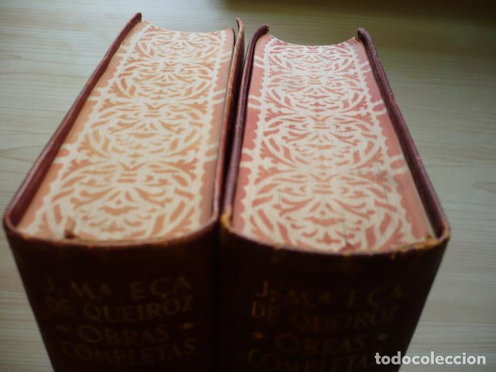 Libros de segunda mano: Obras Completas. E&ccedil;a de Queiroz. Editorial Aguilar, 2 Tomos. - Foto 8