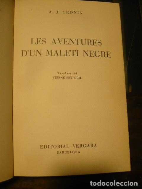 Libros de segunda mano: Les Aventures dun Malet&iacute; Negre, A. J. Cron&iacute;n, en catalan. - Foto 2