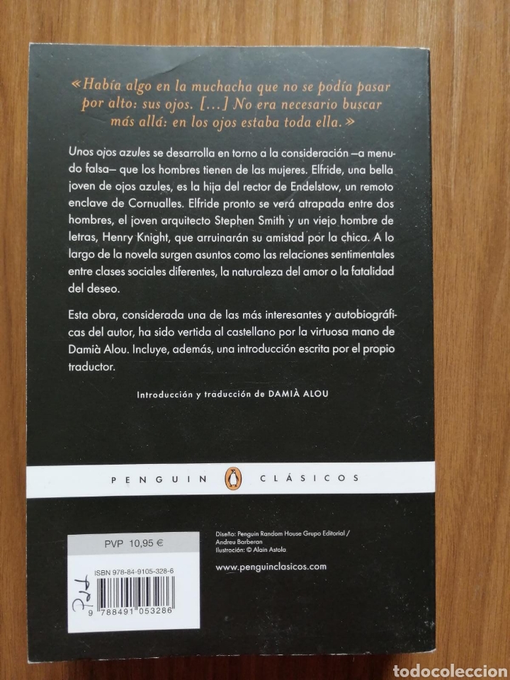 Libros de segunda mano: Unos ojos azules / Thomas Hardy - Foto 2