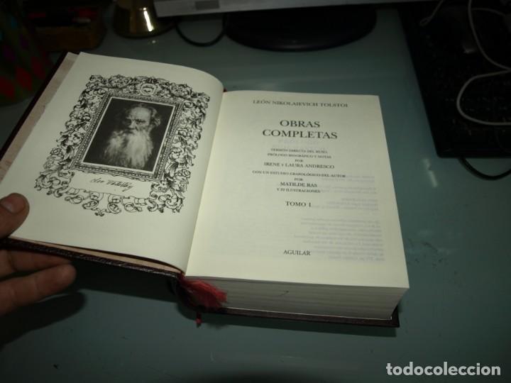 Libros de segunda mano: Leon Tolstoi, Obras Completas, tomos I y II, RBA - Foto 3