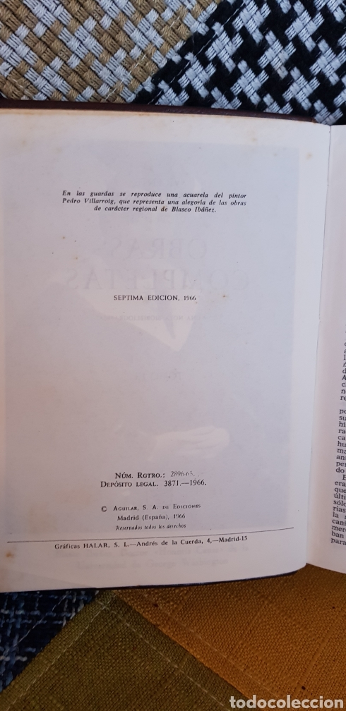 Libros de segunda mano: Libros OBRAS COMPLETAS II y III VICENTE BLASCO IB&Aacute;&Ntilde;EZ - Foto 30