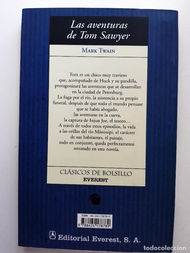Libros de segunda mano: LAS AVENTURAS DE TOM SAWYER MARK TWAIN VERSION INTEGRA EVEREST 1999 - Foto 3