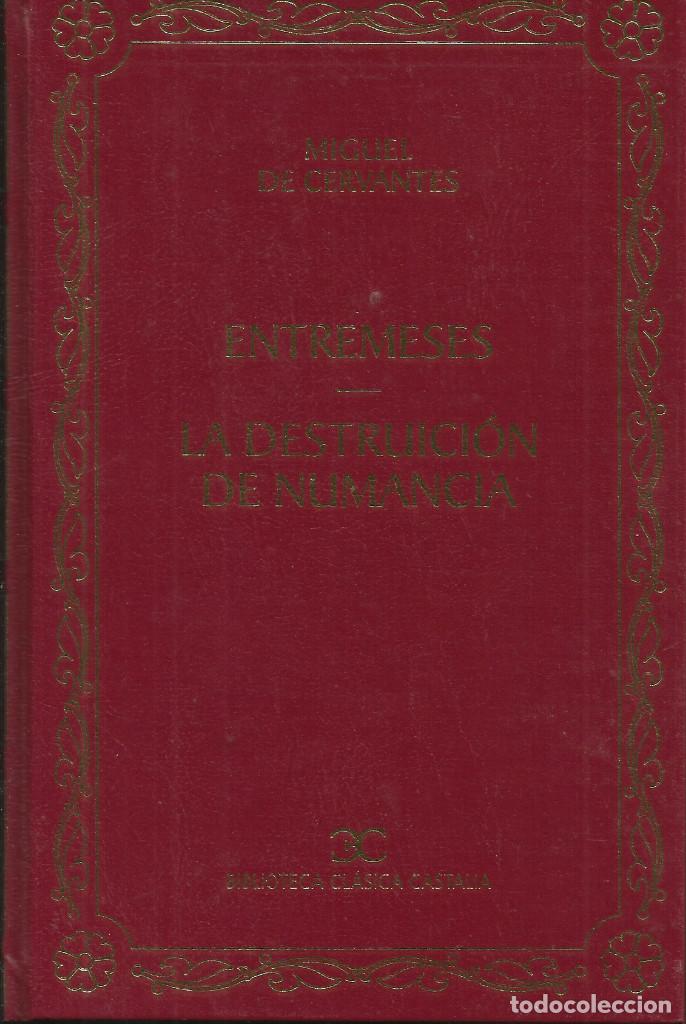 Libros de segunda mano: Entremeses. la destrucci&oacute;n de Numancia / Miguel de Cervantes. - Foto 1